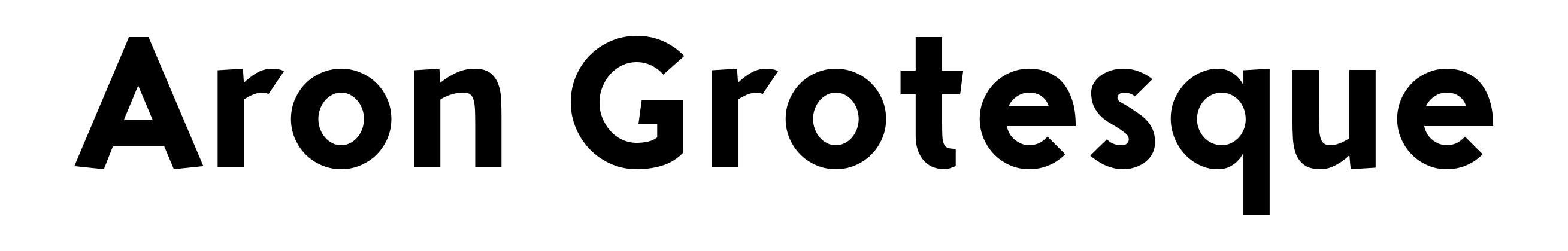 Aron Grotesque